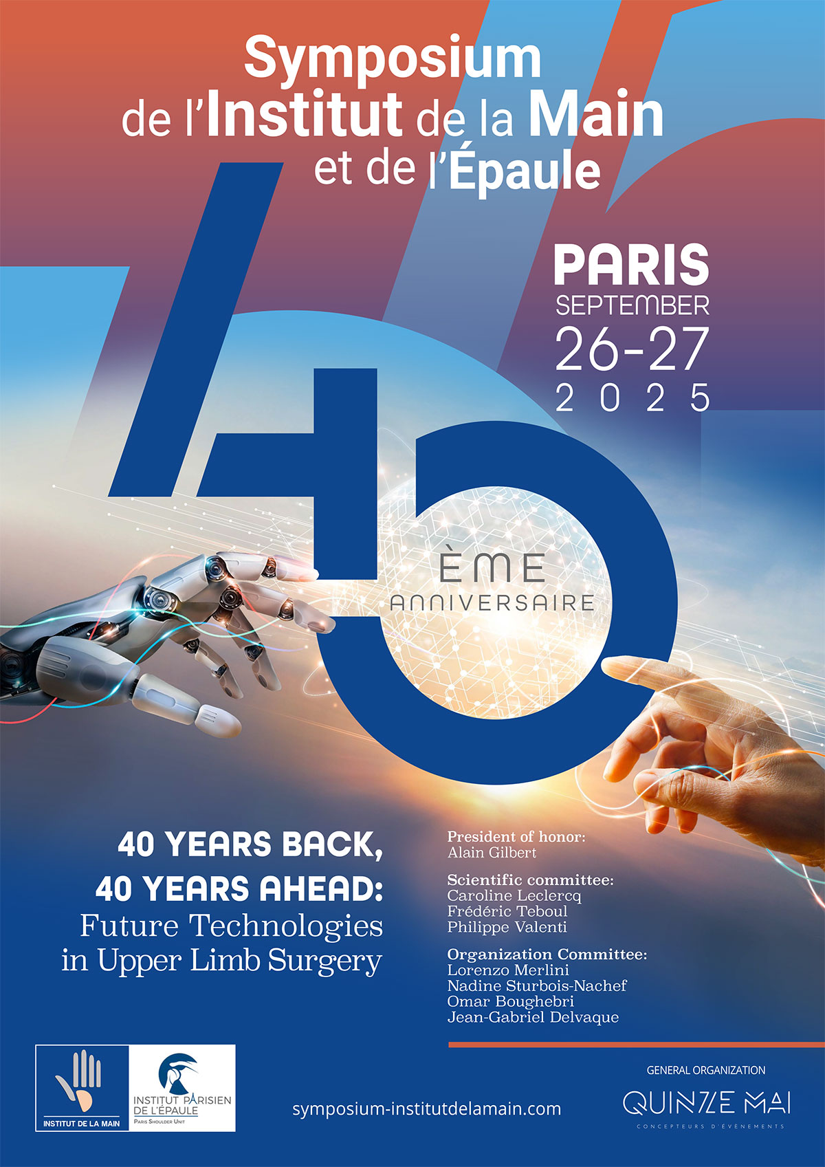 Symposium Institut de la Main et de l’épaule